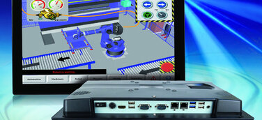 Schlanker 15,6“ Touchpanel-PC mit i7 CPU