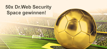 Anstoß zur EM 2016: 50 Lizenzen von Dr.Web Security Space zu gewinnen