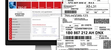 Barcode-Etiketten online erstellen und drucken