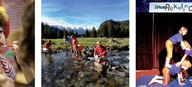 Das akrobatischste Reka-Feriendorf: Zirkusluft schnuppern in Wildhaus