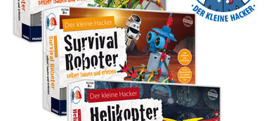 FRANZIS: Neue Technik-Lernbaukästen - Bionik-Roboter, Survival-Roboter und Helikopter