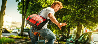 Mit Feuerwear auf’s Fahrrad