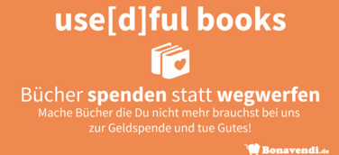 Spenden statt wegwerfen: Das StartUp Bonavendi sammelt Bücher auf dem LISAR Bücherflohmarkt