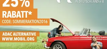 Sicher in den Urlaub - Große Sommeraktion beim Automobilclub Mobil in Deutschland e.V.