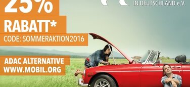 Sicher in den Urlaub - Große Sommeraktion beim Automobilclub Mobil in Deutschland e.V.