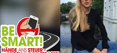 Weitere Video-Botschaft gegen die Handynutzung am Steuer: Auch Anneke Dürkopp unterstützt Kampagne „BE SMART“