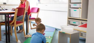 Familienfreundliches Arbeitsumfeld – im wahrsten Sinne des Wortes