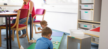 Familienfreundliches Arbeitsumfeld – im wahrsten Sinne des Wortes