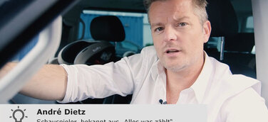 Video-Botschaft gegen Handynutzung am Steuer Schauspieler André Dietz unterstützt Kampagne BE SMART!