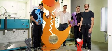 Öko-Dino Big Belly Bank ausgezeichnet «Eine Anerkennung für unsere Leistung.»