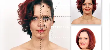 Typ-Beratung online-die lineare Gesichtsvermessung für die optimale Frisur