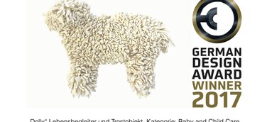 „Winner“ des German Design Award 2017 in der Kategorie „Kinder" ist Ute Ketelhake aus Springe in Niedersachsen mit „Dolly“