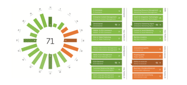 Market Performance Wheel der MSP AG: Top-Integrator im Bereich Omnichannel