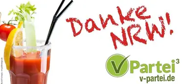 V-Partei3 über die NRW-Wahl, positive Lerneffekte, Sportlerdenken und den Wahl-O-Mat