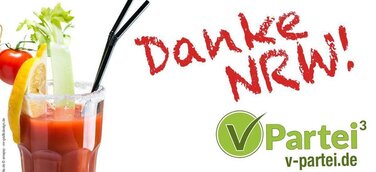 V-Partei3 über die NRW-Wahl, positive Lerneffekte, Sportlerdenken und den Wahl-O-Mat