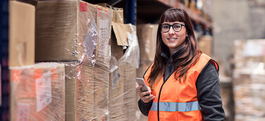 Fachkraft für Lagerlogistik gefragter Beruf im Logistik-Drehkreuz Leipzig-Halle