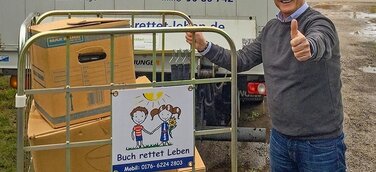 Mit gelesenen Büchern sinnvoll und nachhaltig helfen