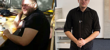 In einem Jahr 36 Kilo Minus ist eine psychische Höchstleitung