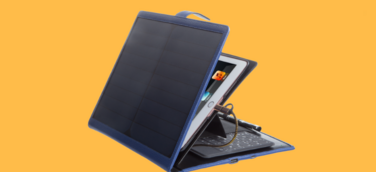 Erstes hybrides Mobilbüro versorgt Ipad mit Solarenergie