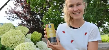 M. Reich unterstützt Spitzenathletin Sandra Koblmüller