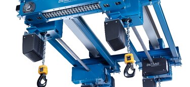 Demag Quadro Kettenzug für ein breites Einsatzspektrum