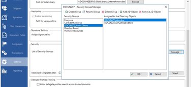 DOCUNIZE™ 2018 mit Vorlagenberechtigungskonzept und PowerPoint-Assistentenfunktion