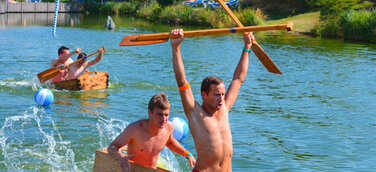 „In die Tröge, fertig los“ – das ERDINGER Sautrogrennen der THERME ERDING geht in die fünfte Runde