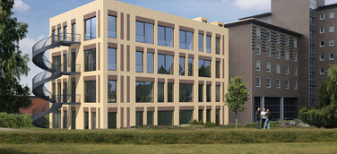 Neubau für Berufliches Trainingszentrum Leipzig wächst