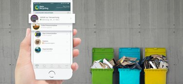 Gewerbeabfallverordnung. Eine App macht's einfach!