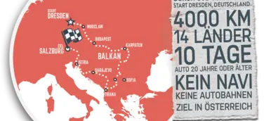 rote Nasen auf dem Balkan