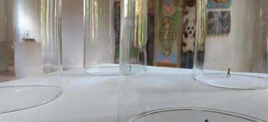 Kunstausstellung „GlasWerk" in Röderhof b. Halberstadt in Zusammenarbeit mit der Glasmanufaktur Harzkristall Derenburg