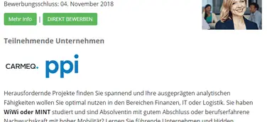 Frauen in Führungsverantwortung! Etwas kleiner. Etwas feiner.