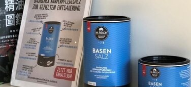 Taiwan badet basisch mit dem BasenSalz der Marke M. Reich