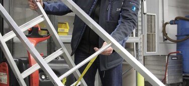ZARGES Academy: Leitern, Tritte und Fahrgerüste vorschriftsgemäß prüfen