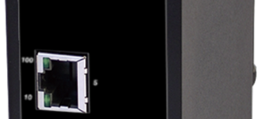 Industrial Ethernet PoE Switch liefert 4x 30W bei 12v bis 36V DC Betriebsspannung