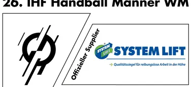 SYSTEM LIFT, offizieller Sponsor der Handball WM 2019, vergibt 18 Mio. Euro schweren Auftrag