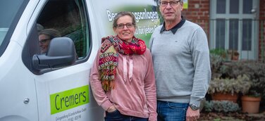 Cremers GaLaBau GmbH - mobile Arbeitszeiten einfach schnell erfasst