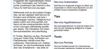 „Service zum Selbermachen“ – Aktuelle Ausgabe des Newsletter SERVICE TRENDS jetzt erhältlich