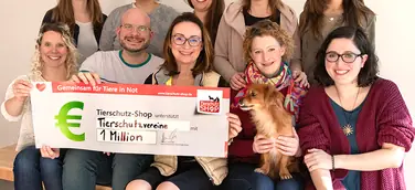 Eine Million Euro Geld-Prämie für Tierschutzvereine gesammelt