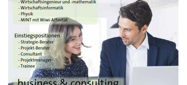 Sie haben Talent im business & consulting?