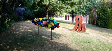 Finissage der Ausstellung im Skulpturenpark Faulerbad und Faulerstrasse mit Langer Tafel