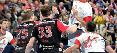 Handball: HC Erlangen unterliegt im Herzschlagfinale Melsungen