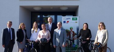 Labelident und AOK fahren „Mit dem Rad zur Arbeit“