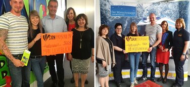 Frankfurter Schüler sammeln für den guten Zweck