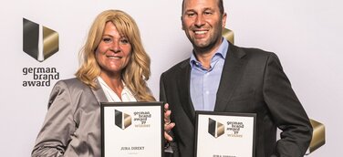 Zweifacher German Brand Award 2019 für JURA DIREKT
