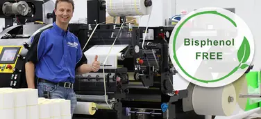 100% Bisphenol A (BPA) freie Etikettierung mit Labelident
