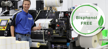 100% Bisphenol A (BPA) freie Etikettierung mit Labelident