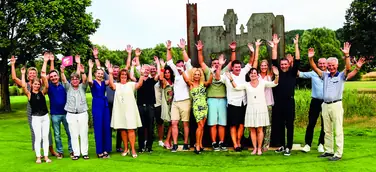 Ibiza-Flair im Golfclub Abenberg