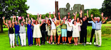 Ibiza-Flair im Golfclub Abenberg