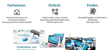 Treasurize, der B2B Online Marktplatz für hochwertiges Fachwissen